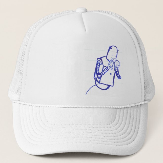 teenage robot trucker hat (Front)