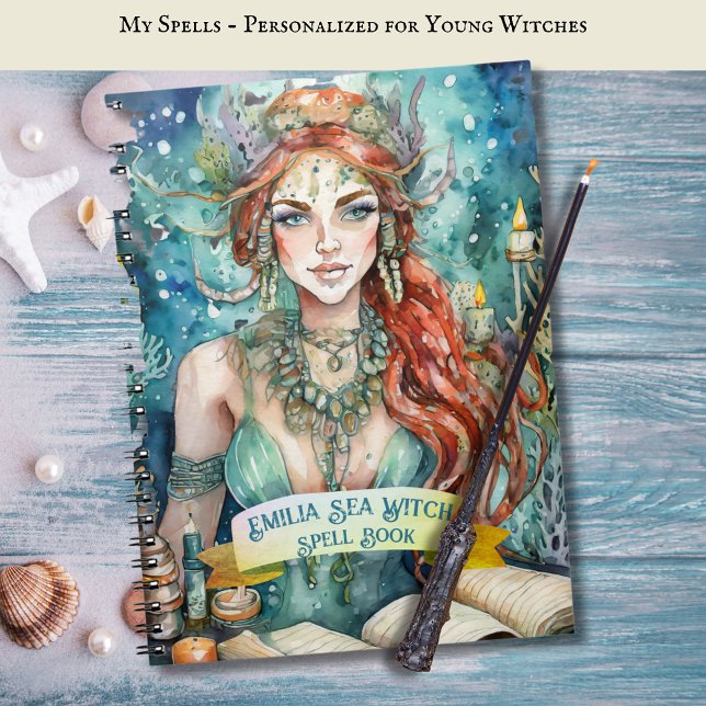Teenage Sea Witch Spells Book Grimoire (Creator Uploaded)