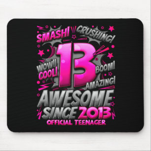 Teenager 13 Year Old Boys 13th Birthday Boy  Mouse Pad