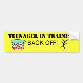 Teenager in Training Bumper Sticker
