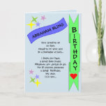 Teenagers Birthday Card<br><div class="desc">A Birthday card for a boy coming up to their teenager's birthday years
Fun and playful card which you can add their name to it.</div>