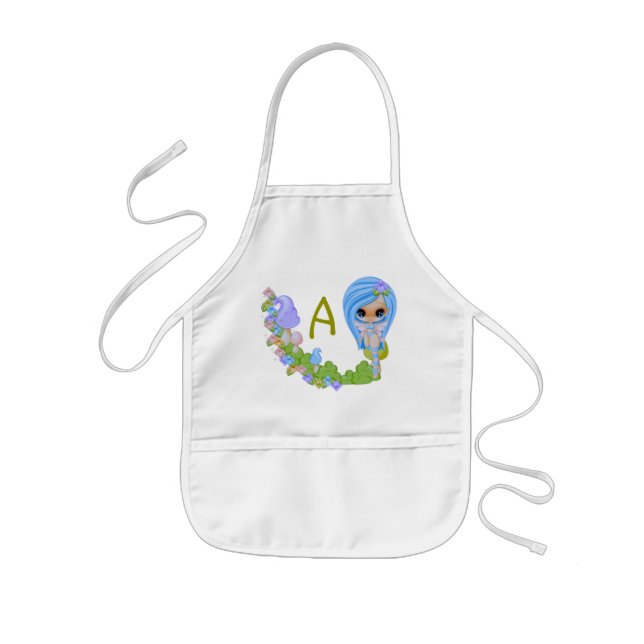 Teensy Fae Cute Faery Kids Apron (Front)