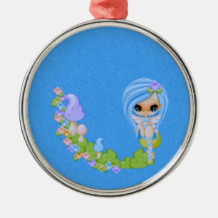 Teensy Fae Cute Faery Metal Ornament