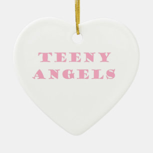 teeny angels ceramic tree decoration