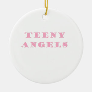 teeny angels ceramic tree decoration