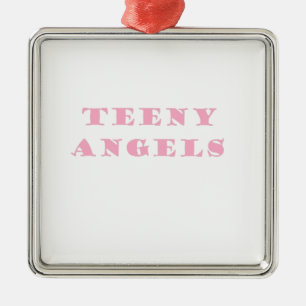 teeny angels metal tree decoration