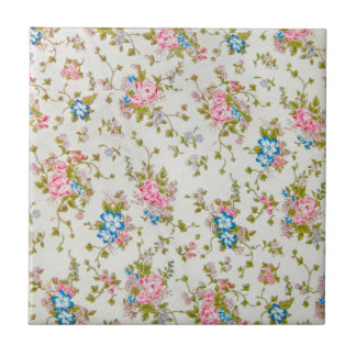 teeny roses blue rose and tile