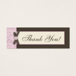 Teeny Toes PNK TY Skinny Gift Tag