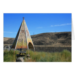Teepee in Eastern Washington