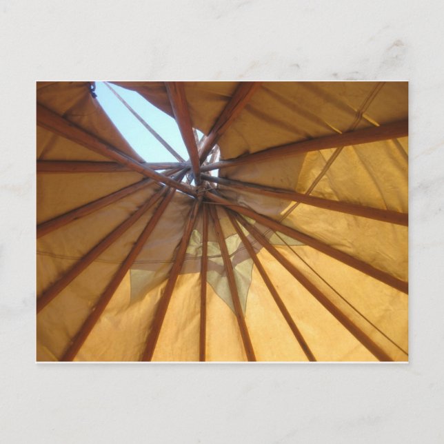 Teepee Postcard (Front)