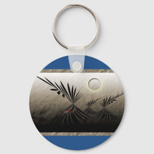 Teepee Village Key Ring