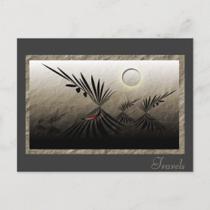 Teepee Village Postcard