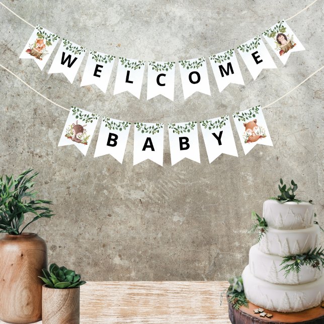 Teepees and Tiny Toes Bunting Banner (Creator Uploaded)