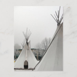 Teepees Postcard