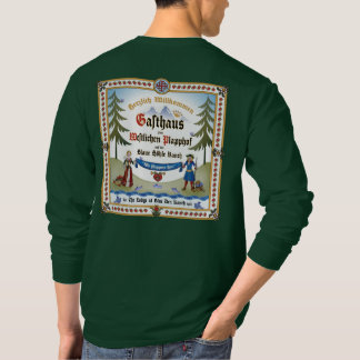 Tees Back & Pocket Print ~ Lodge Signage