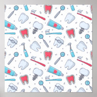Teeth and Tools Dental Pattern