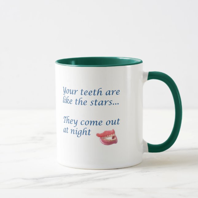 teeth are stars mug (Right)