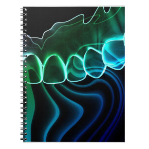 Teeth Design Dentist Orthodontist Notebook