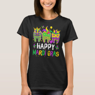 Teeth Jester Mask Dental Hygiene Happy Mardi Gras T-Shirt