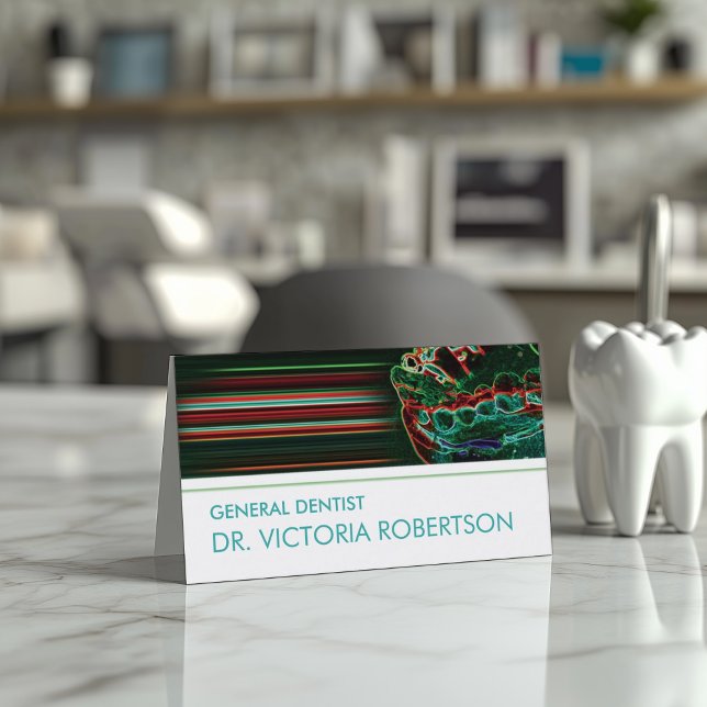 Teeth Model Dentist Business Card (Perfect for business)
