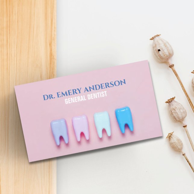 Teeth Orthodontist Dental Hygienist Dentist Business Card (Teeth Orthodontist Dental Hygienist Dentist Business Card)
