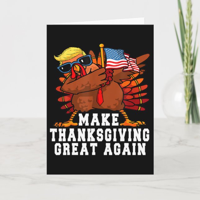 Teeth Pumpkin Turkey Coffee Fall Dental Squad Than Card (Front)