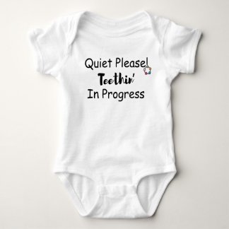 Teething Ring Humor Baby Clothes Cute Quote Baby Bodysuit