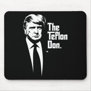 Teflon Don Trump Monochromatic Iconic Art  Mouse Pad
