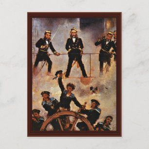 Tegetthoff Admiral At The Battle Of Lissa Postcard