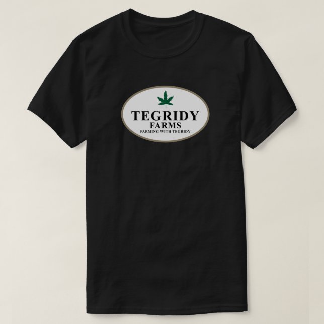 Tegridy Farms Essential T-Shirt (Design Front)