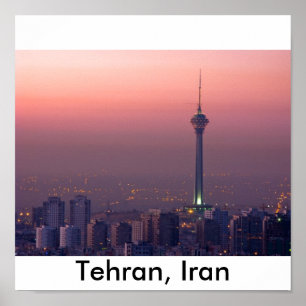 Tehran in Iran Poster