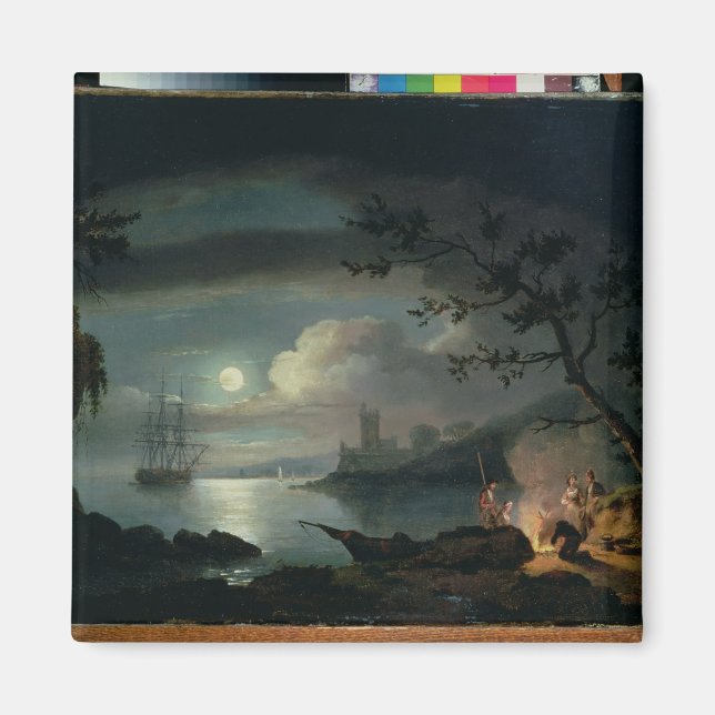 Teignmouth by moonlight magnet (Front)