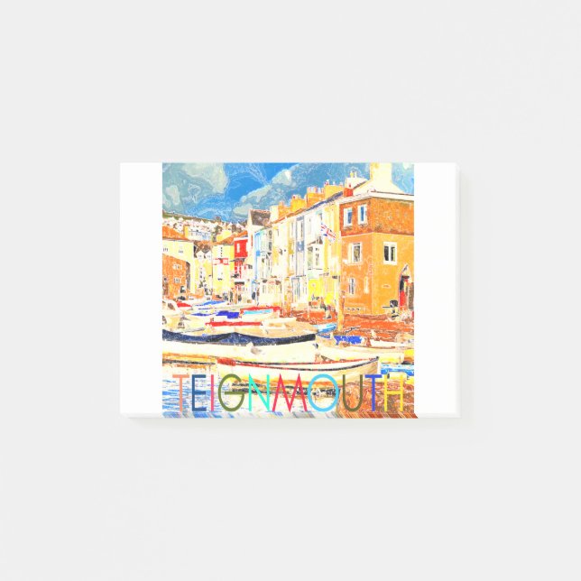 Teignmouth Post-it Notes (Front)