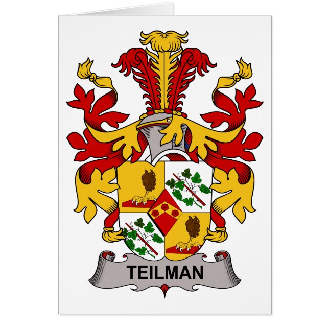 Teilman Family Crest (Front)