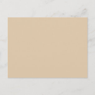 Teint Neutral Skin Beige Solid Colour Background Postcard