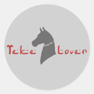 Teke Lover Classic Round Sticker