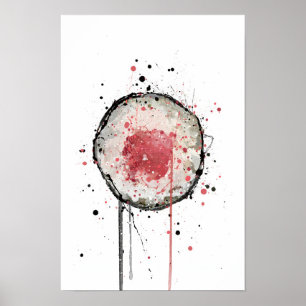 Tekkamaki Tuna Sushi Roll Poster