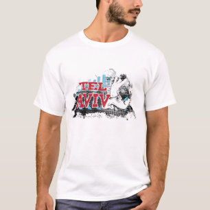 TEL AVIV - A grunge style of Israel's #1 City T-Shirt