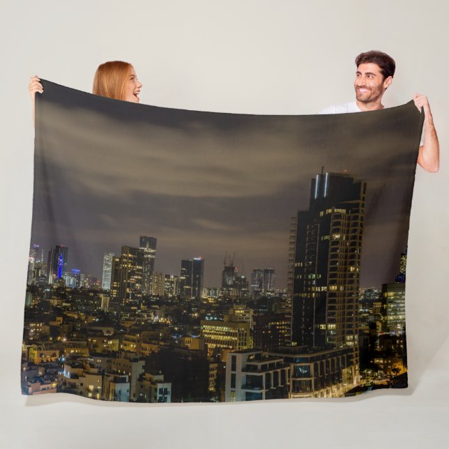 TEL AVIV FLEECE BLANKET (In Situ)