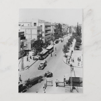 Tel Aviv in the early 1930's Postcard