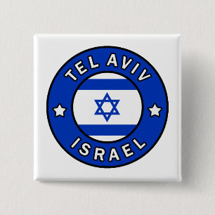 Tel Aviv Israel 15 Cm Square Badge