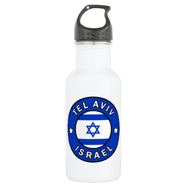 Tel Aviv Israel 532 Ml Water Bottle (Front)
