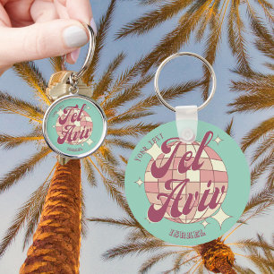 Tel Aviv Israel accessory gift  Key Ring