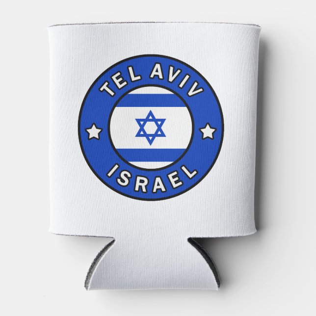 Tel Aviv Israel Can Cooler (Front)