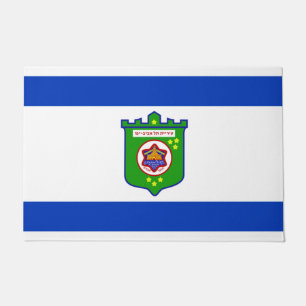 Tel Aviv (Israel) City Flag Doormat