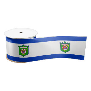 Tel Aviv (Israel) City Flag Satin Ribbon