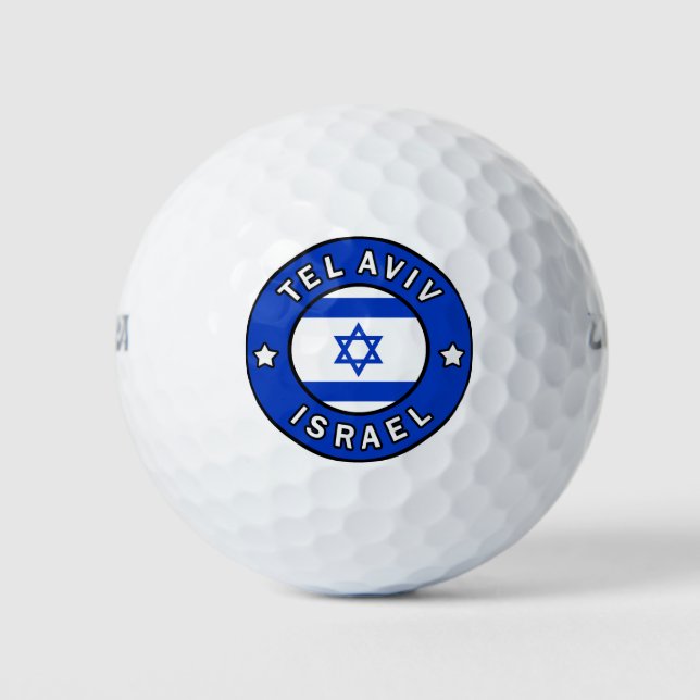 Tel Aviv Israel Golf Balls (Front)