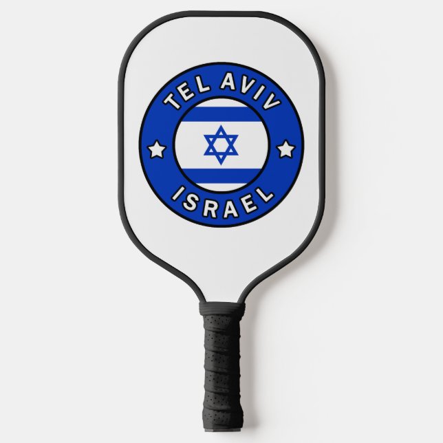 Tel Aviv Israel Pickleball Paddle (Front)
