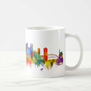 Tel Aviv Israel Skyline Coffee Mug