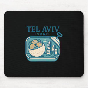 Tel Aviv Israel Souvenir Israeli Food And Travel D Mouse Pad